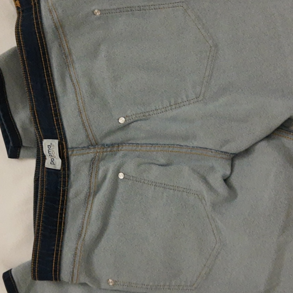 Pajama Jeans Jeggings Denim Bluestone Wash Men’s M EUC Waist 32-34" Inseam 32" - Picture 16 of 16